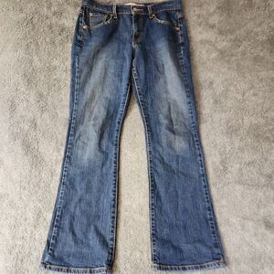 Levi Strauss 515 Nouveau Boot Cut Jeans Womens Size 8M Blue Denim Pants